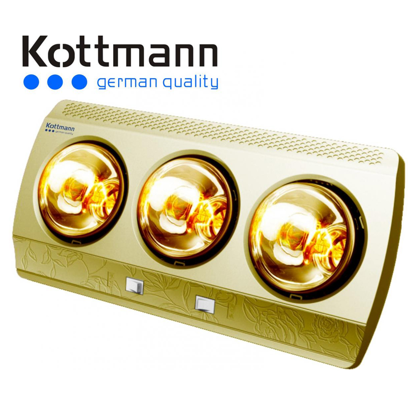 Đèn sưởi nhà tắm Kottmann K3B-G 3 bóng giá rẻ tại hà nội