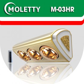 Đèn sưởi nhà tắm Moletty M- 03HR có điều khiển từ xa 1991