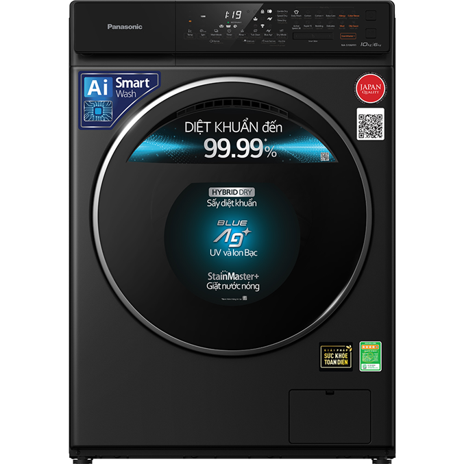 Máy giặt sấy Panasonic NA-S106FR1BV 10/6kg