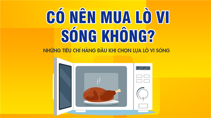 Có nên mua lò vi sóng hay không? Những tiêu chí hàng đầu khi chọn lựa lò vi sóng 