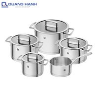 Bộ nồi Zwilling Vitality 5 món nắp kính