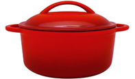 Nồi Gang La gourmet cast iron oval caserole