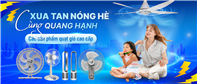 Quạt điện Hè 2025