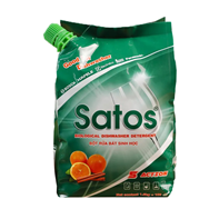 Bột rửa bát sinh học Satos Advance 6 tác dụng 1.8kg