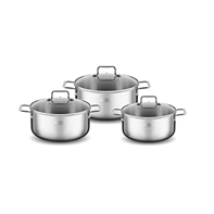 Bộ nồi Inox liền khối Elmich Trimax XR EL3843 size 16,20,24cm