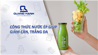Tổng hợp các công thức nước ép giúp trắng da và giữ dáng thon gọn