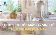 Các kich thước máy xay sinh tố thường gặp bạn nên biết