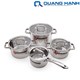 Bộ xoong inox 5 đáy Elmich 2353670 QH1884