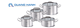 Bộ nồi 4 món Fissler Original Pro (nắp kính) - Sản xuất nguyên bộ tại Đức QH2397