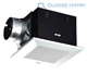 Quạt hút âm trần PANASONIC FV-38CD8 (dùng với ống dẫn đường kính 150mm - 2 cấp tốc độ)  QH2454