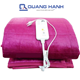 Đệm điện Hanil nỉ nhung cao cấp Hàn Quốc QH3502