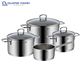 Bộ Nồi Silit Alicante 3 Nồi 1 Quánh QH4827