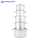 Bộ nồi FiveStar FS10CG2 inox 304 5 món kiểu Sillit xuât Đức  QH5523