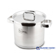 Nồi thân cao đáy từ 3 đáy inox 304 quai đúc Fivestar 24cm  QH5529