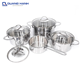 Bộ nồi 4 món Fivestar FS08G PLUS inox 304 kiểu Roman Italia QH5531