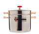 Nồi hấp Elmich Inox 304 Red Velvet 28cm EL0979 - 2350979 QH6066