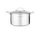 Nồi  Inox cao cấp 3 lớp đáy liền Tri-Max  28cm-2353736 QH6159