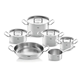 Bộ nồi Fissler Original-Profi Collection 6 nắp inox