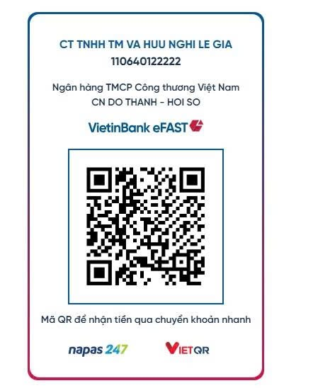 Mã QR chuyển khoản