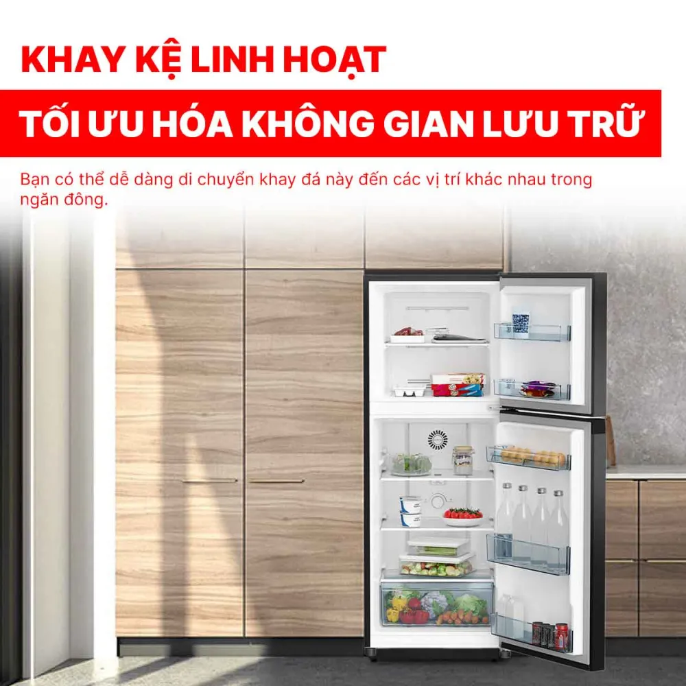 Tủ lạnh Hitachi Inverter 210 lít HRTN5230MUVN