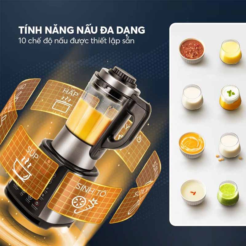 Chức năng nổi bật máy làm sữa hạt Elmich CBE-3902