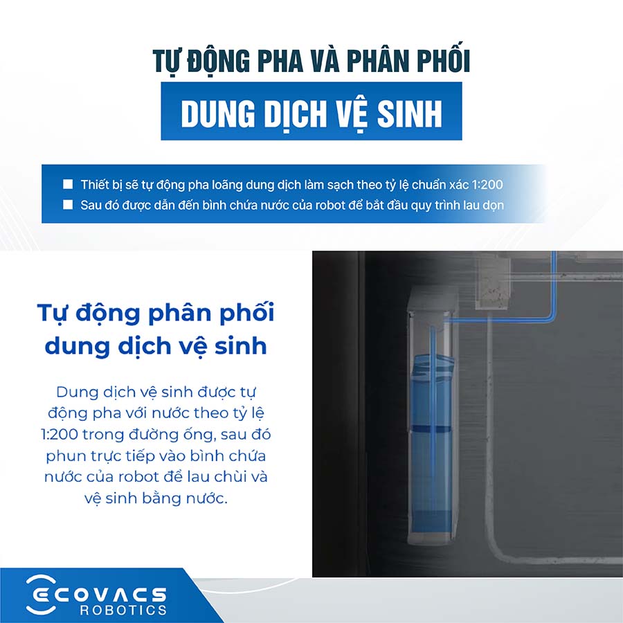 Robot hút bụi Ecovacs Deebot X9 Pro Omni