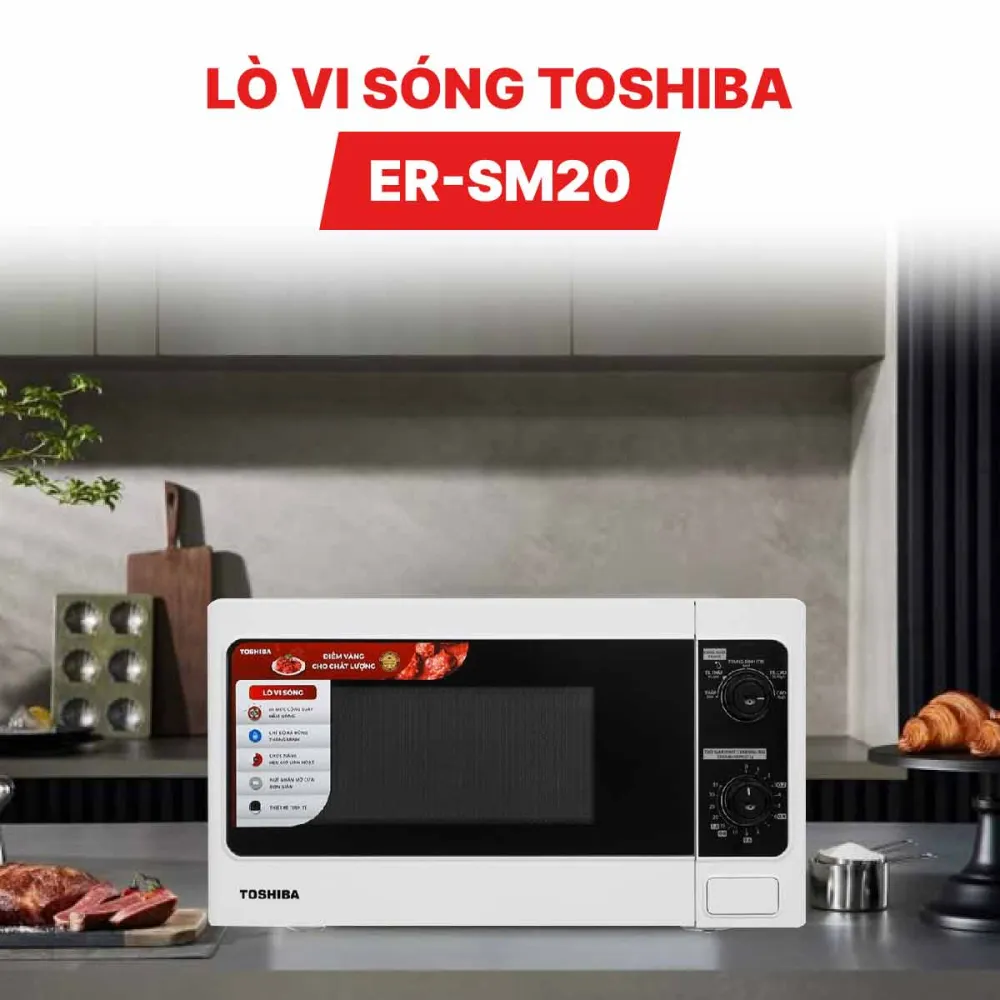 Lò vi sóng Toshiba ER-SM20(W1)VN 20 lít