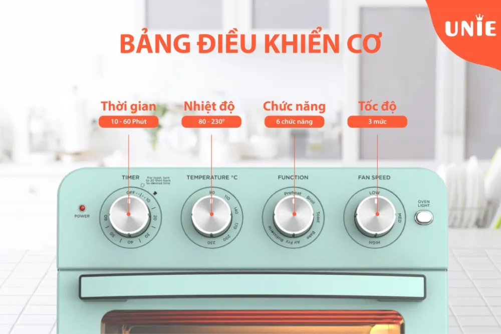 nồi chiên không dầu Unie Q37