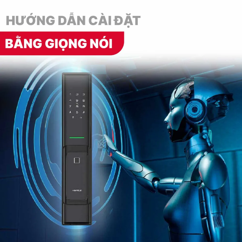 Khóa điện tử Hafele PP8100 912.20.286 Màu đen