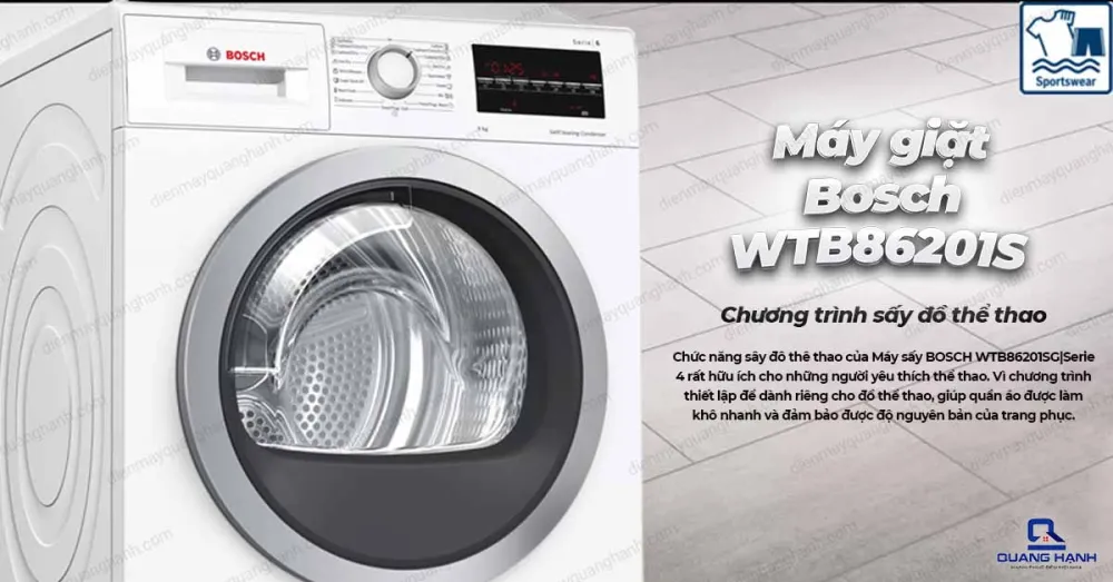 Máy giặt Bosch WTB86201SG
