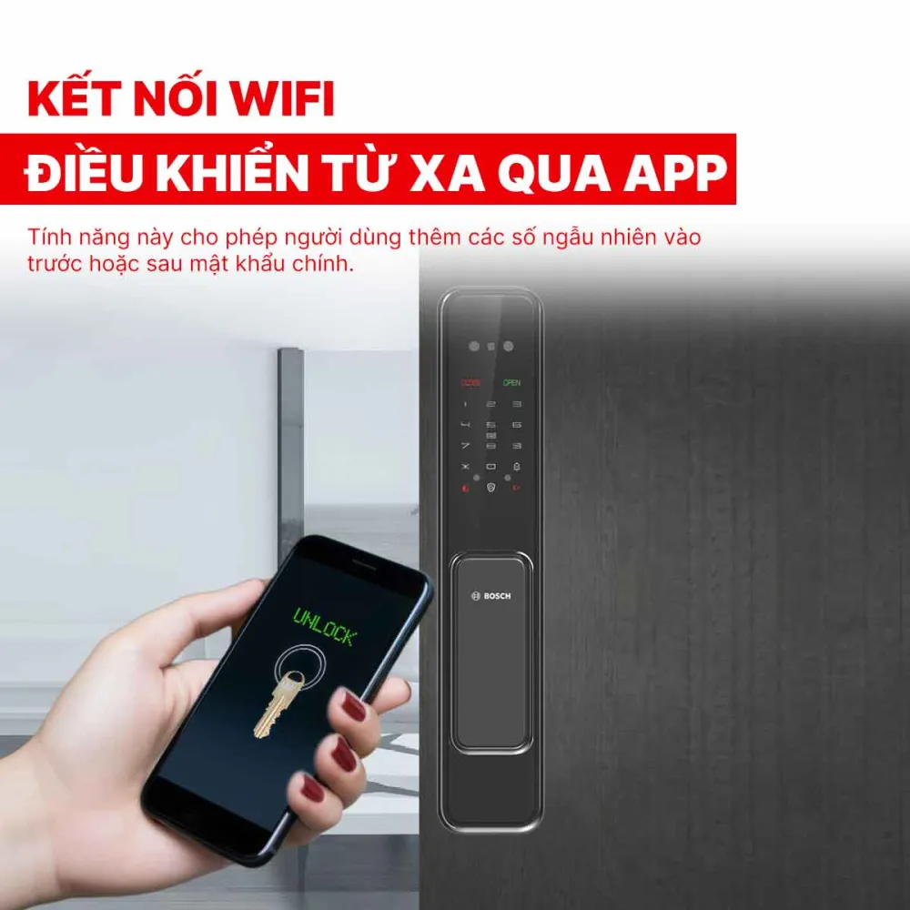 Khóa điện tử Bosch EL600F (App)