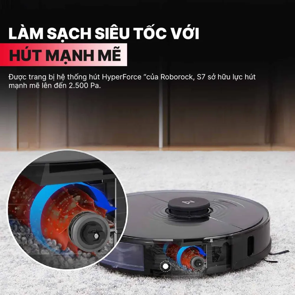Robot Hút Bụi Lau Nhà Xiaomi Roborock S7