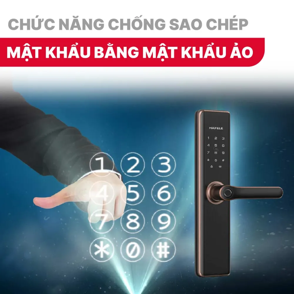 Khóa điện tử Hafele DL7600 912.20.231