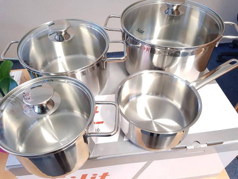 Bộ nồi Silit Pisa 4 món
