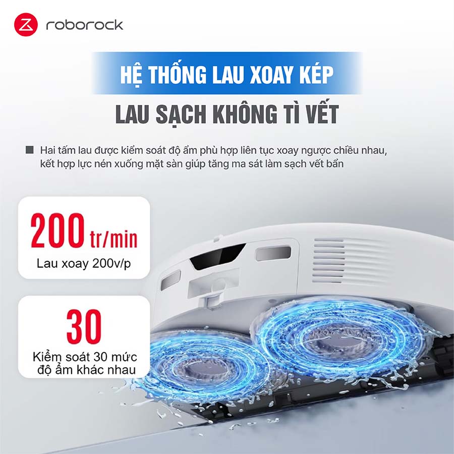 Robot hút bụi Roborock Q Revo CurV