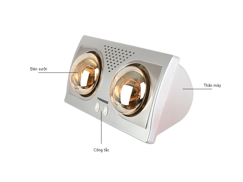 Đèn sưởi nhà tắm Tiross TS9291