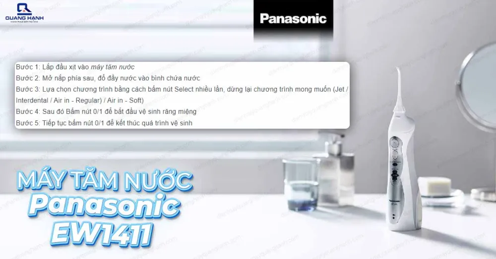 Máy tăm nước Panasonic EW1411
