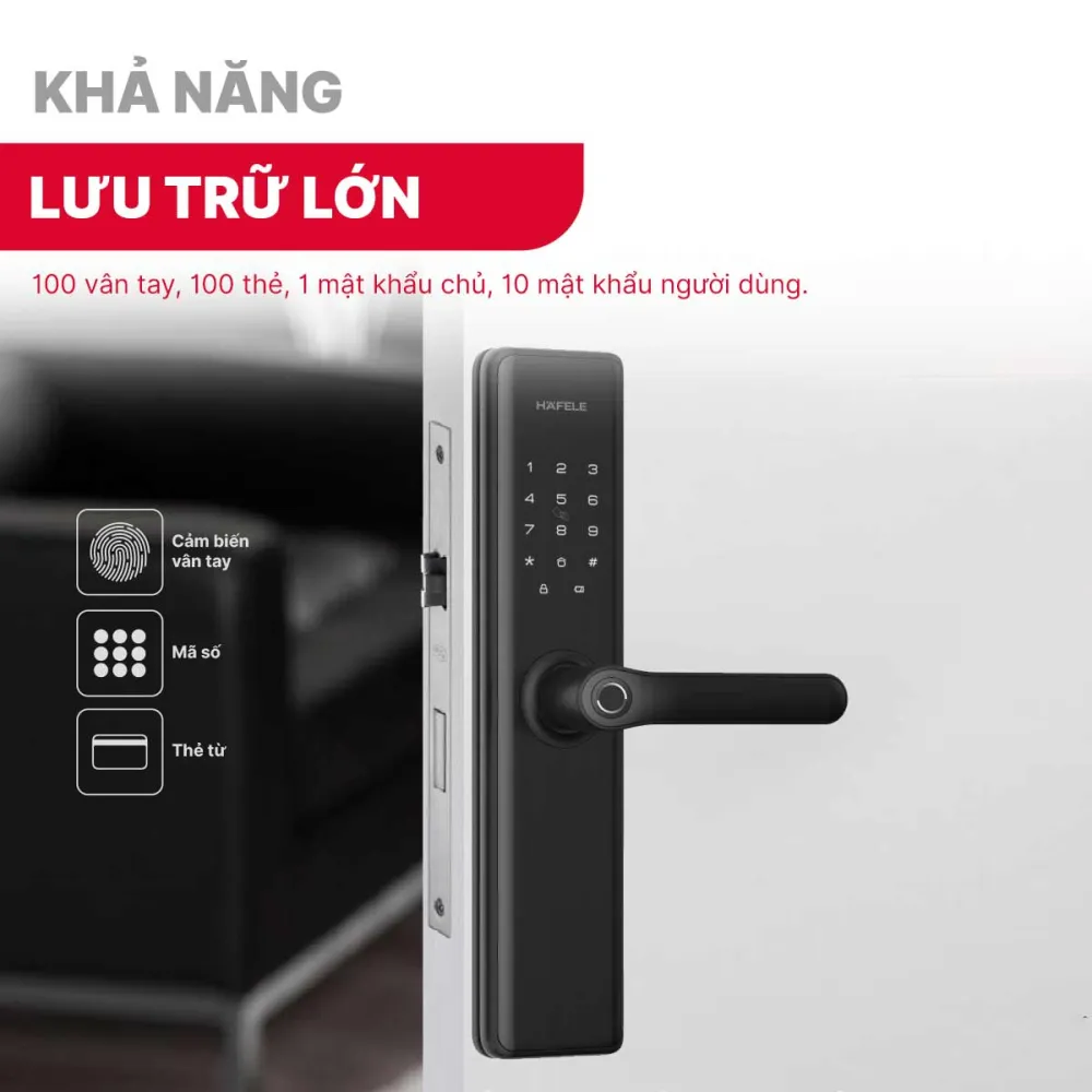 Khóa điện tử Hafele DL7600 912.20.237