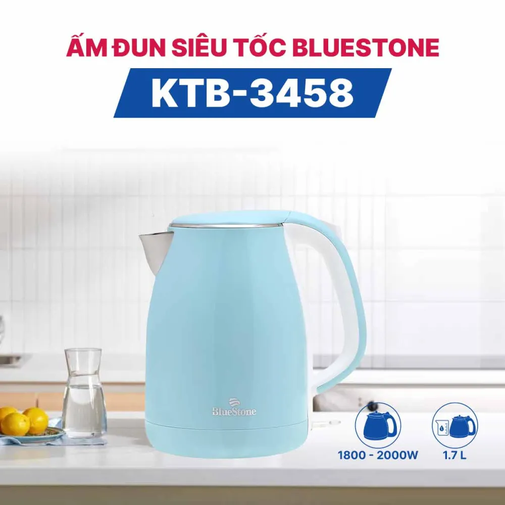 Ấm đun siêu tốc Bluestone KTB-3458
