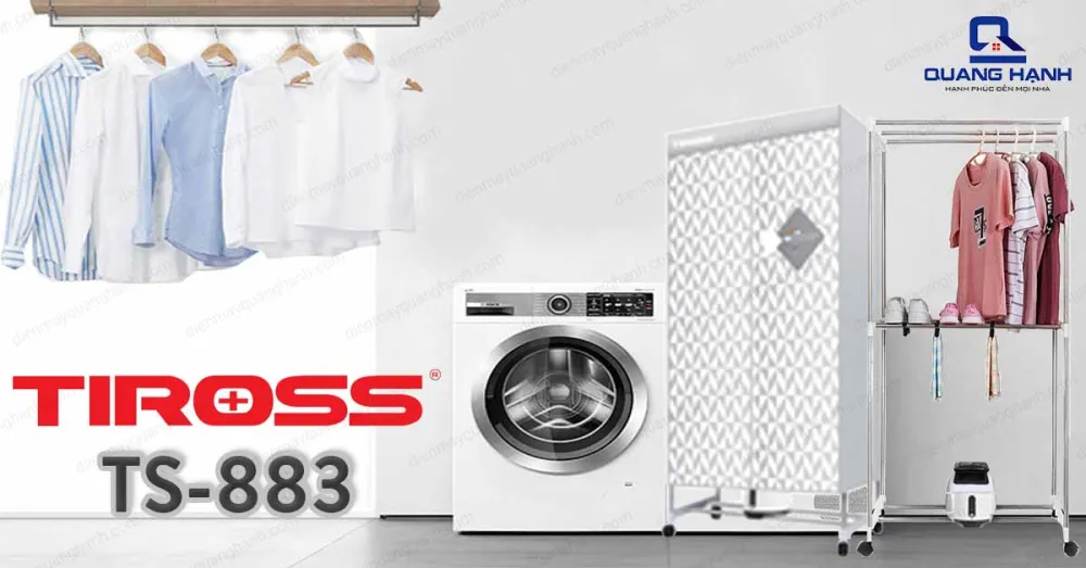 Máy sấy quần áo Tiross TS883