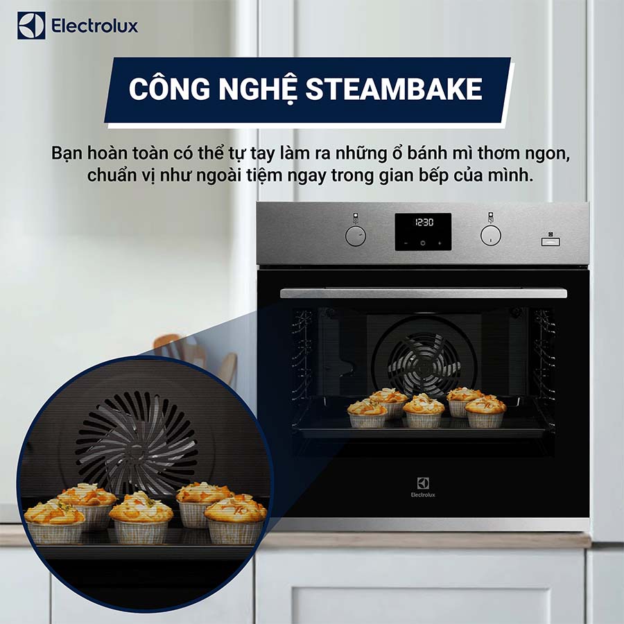 Lò nướng âm tủ Electrolux KODGH70TXA