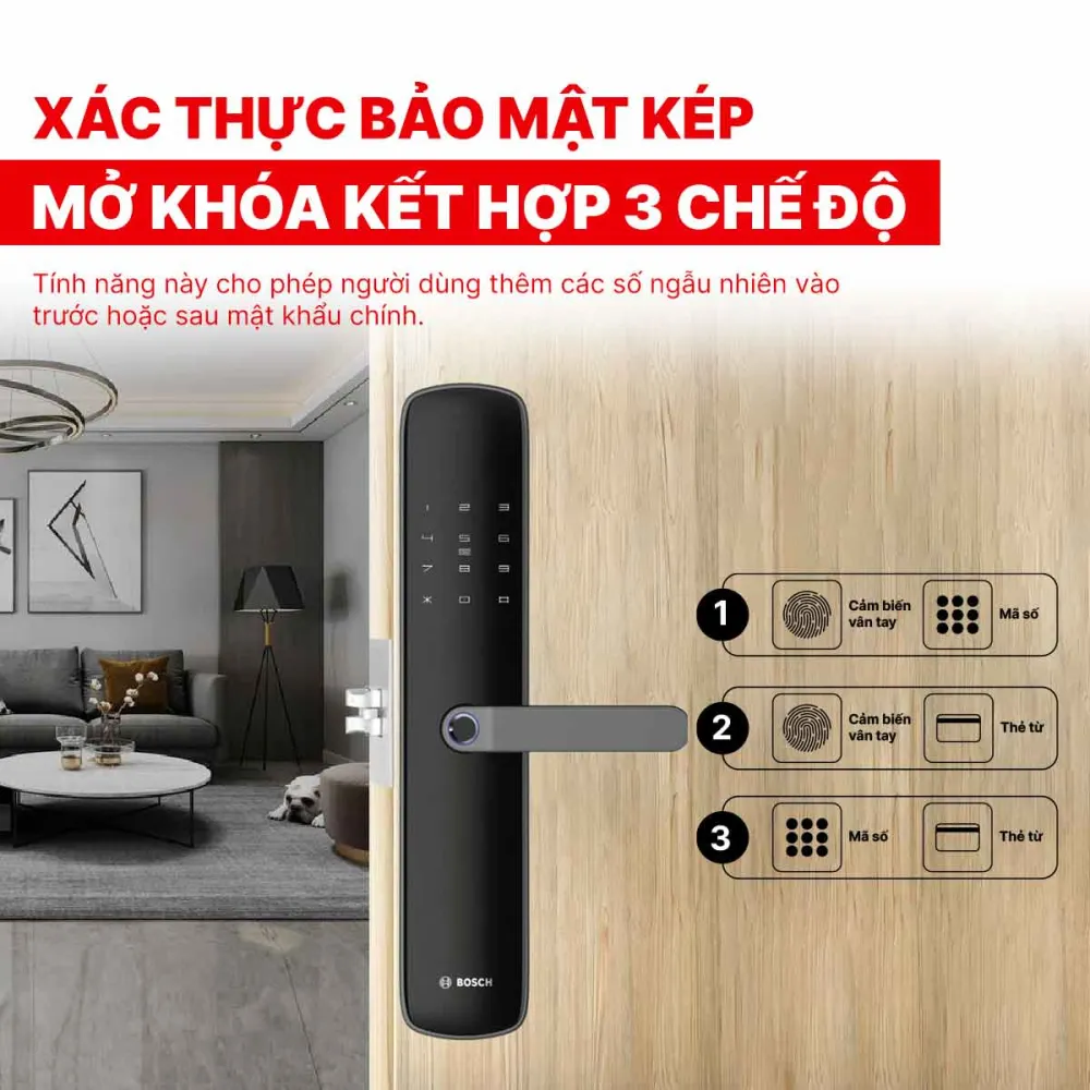 Khóa điện tử Bosch ID60