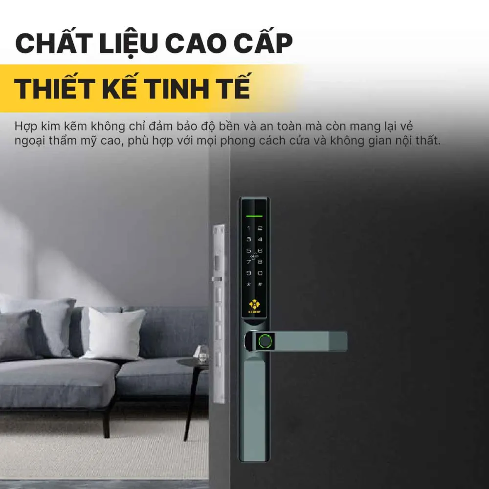 KHÓA CỬA ĐIỆN TỬ HUBERT HB CN68