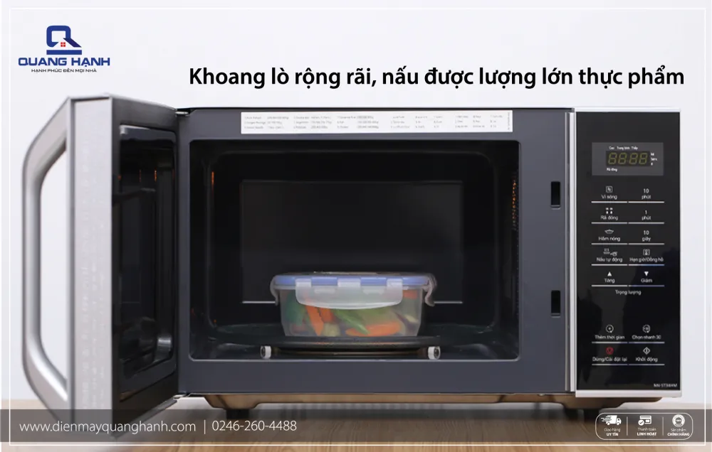 Lò vi sóng Panasonic 25 lít NN-ST34HMYUE 4