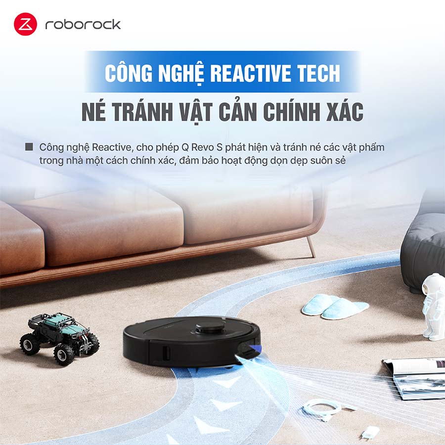 Robot Hút Bụi Lau Nhà Roborock Q Revo S