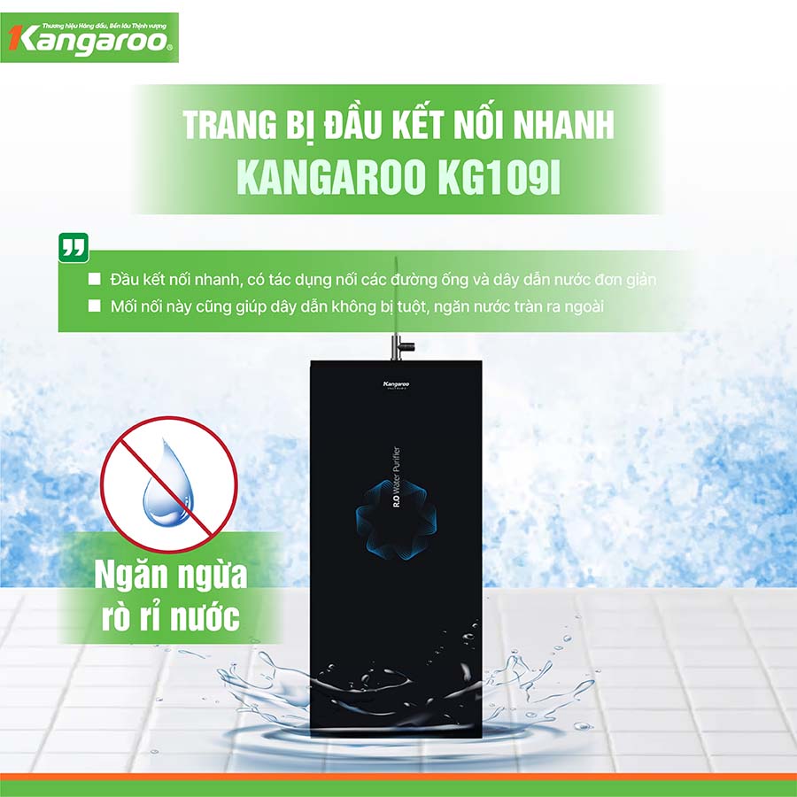 Máy lọc nước Kangaroo RO Infinity KG109I