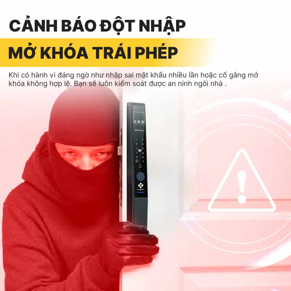 Khóa vân tay Hubert HB CN82F