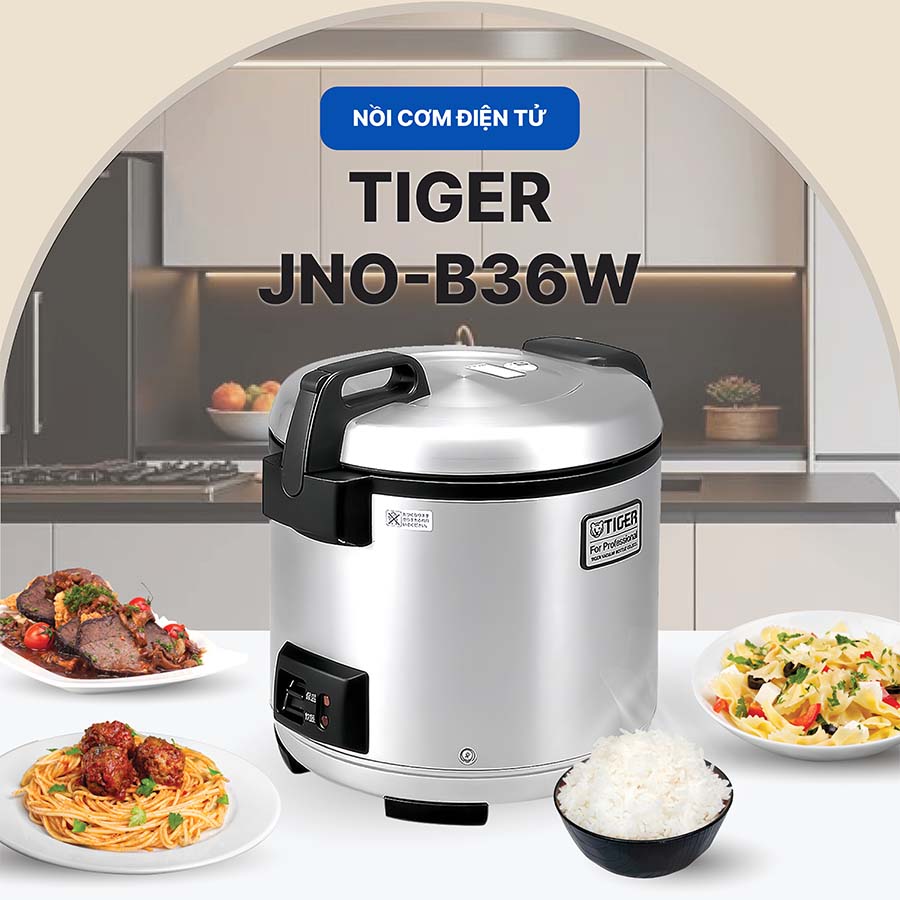Nồi cơm điện tử Tiger JNO-B36W 3.6L