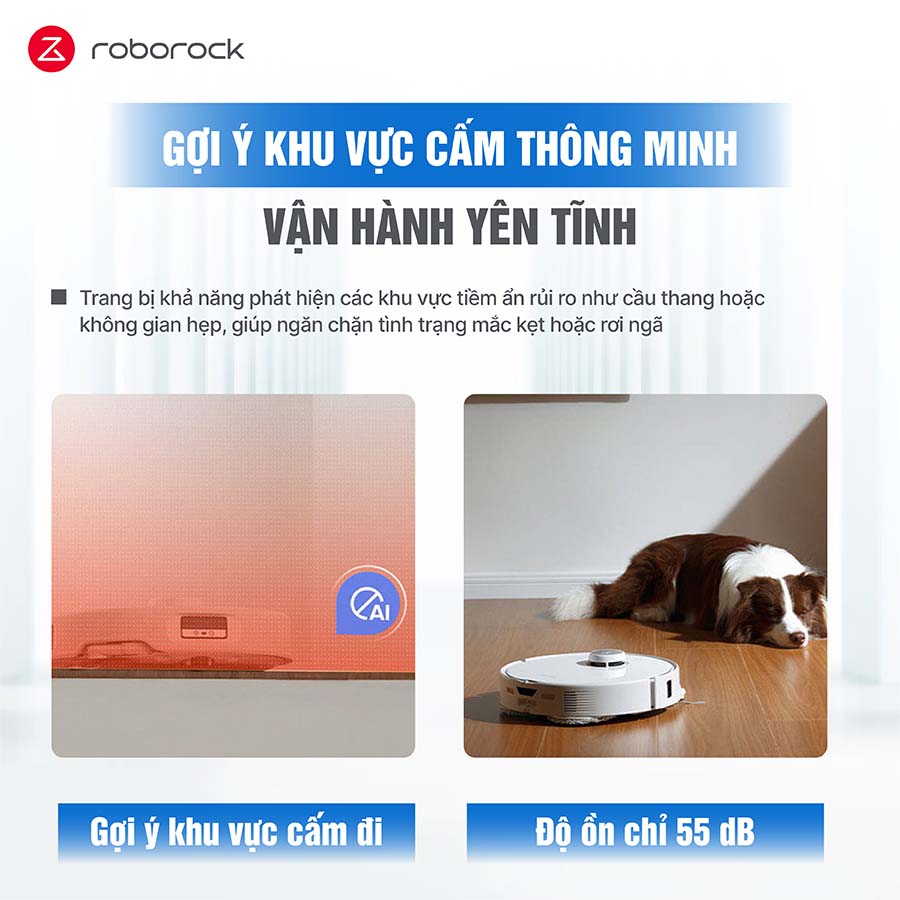 Robot hút bụi Roborock Q Revo CurV