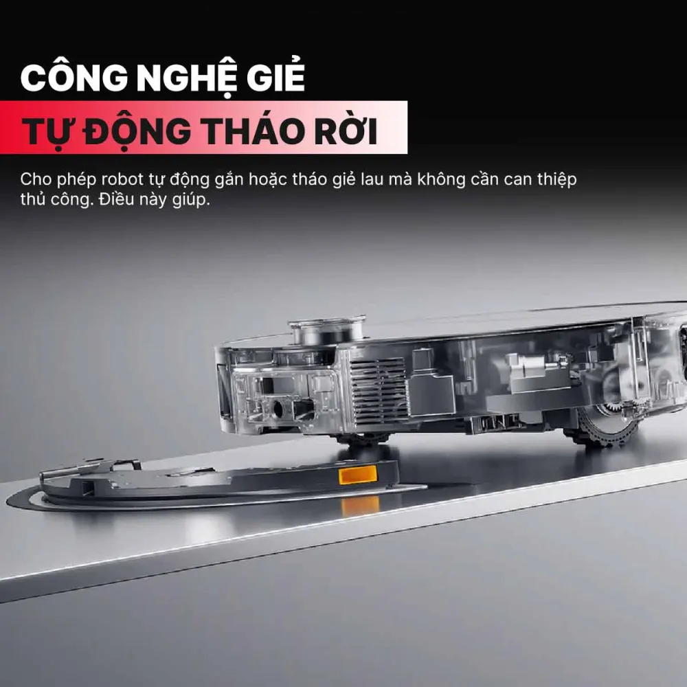 Robot hút bụi lau nhà Roborock Saros 10